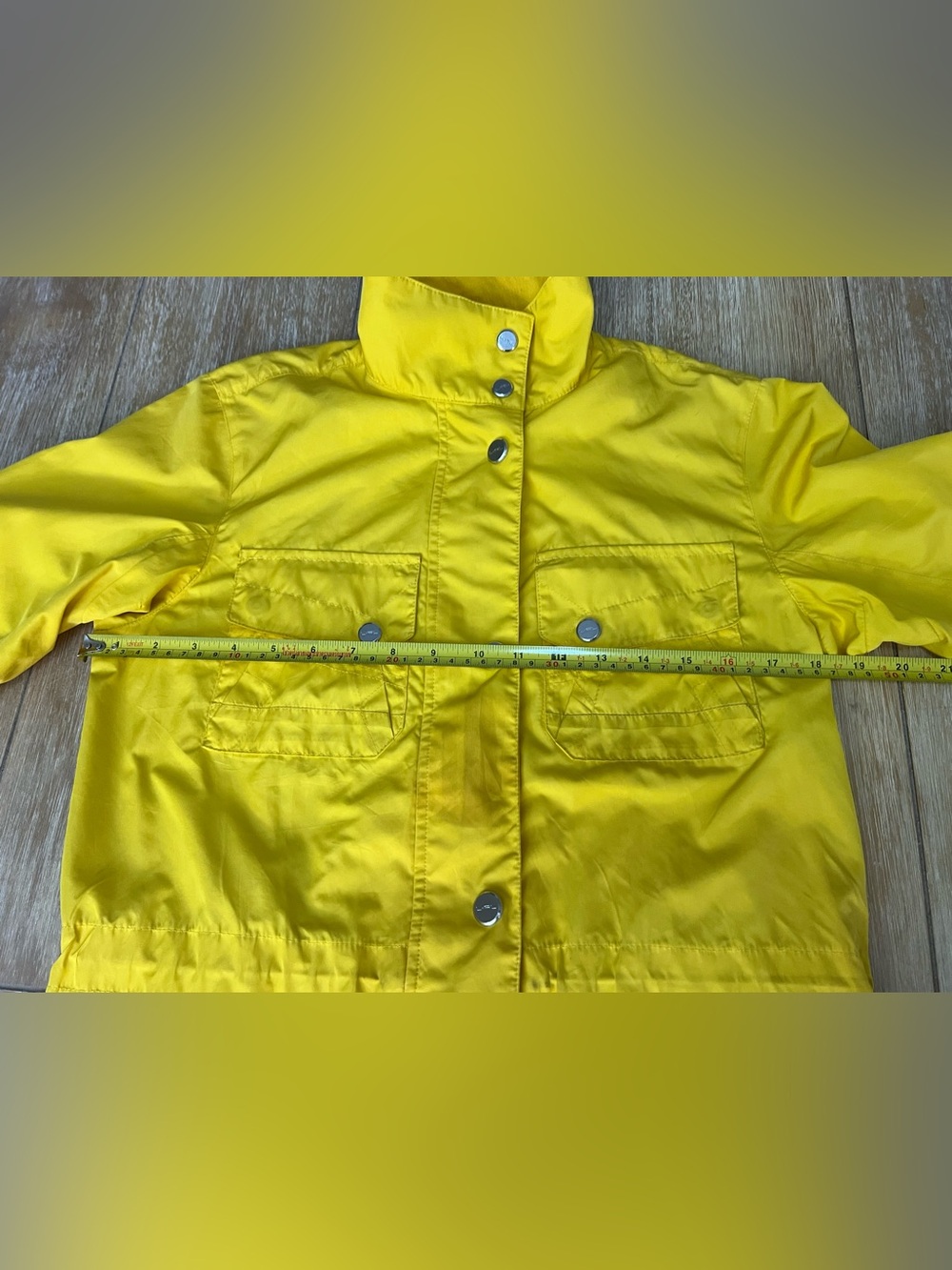 Ralph Lauren Yellow Quilted Shell Jacket - Picture 3 of 8